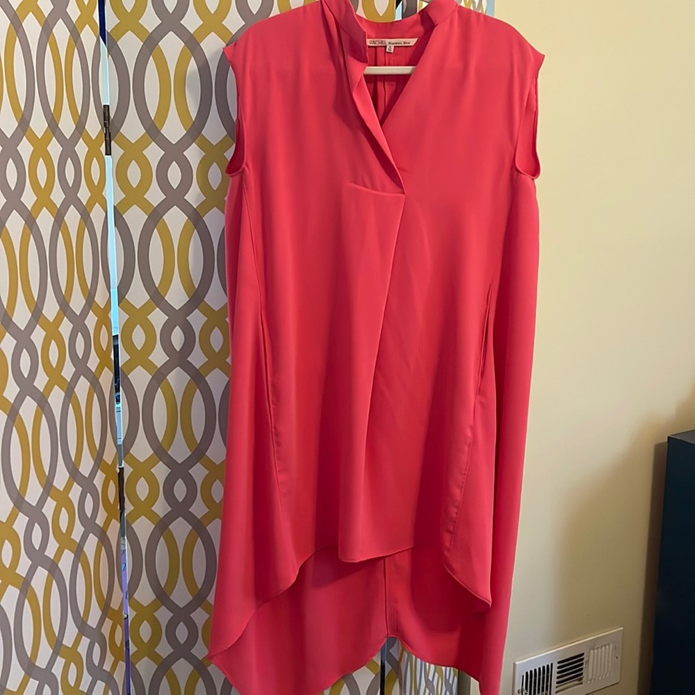 RACHEL Rachel Roy v-neck dress with pockets